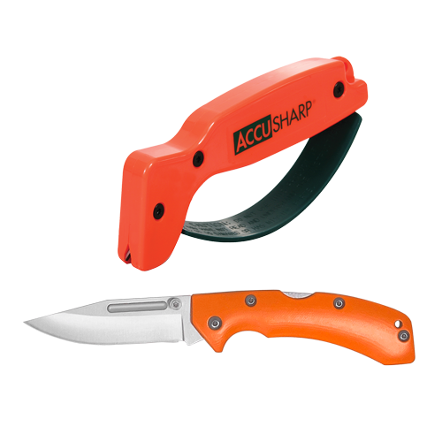 AccuSharp® Blaze Orange & Knife Combo (716C)