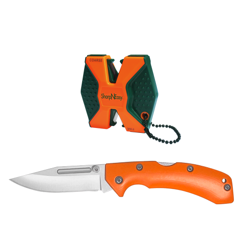 SharpNEasy® Orange Two-Step Orange Knife Combo (721C)