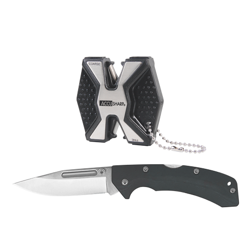 Accusharp Diamond PRO Two-Step & Knife Combo (723C)
