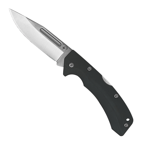 AccuSharp® Lockback Black Knife (711C)